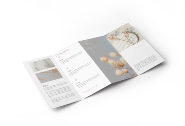 Печать буклетов