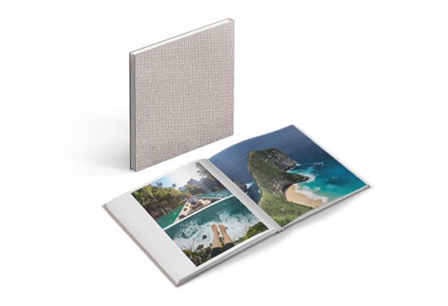 Полиграфическая фотокнига в твердой фотообложке