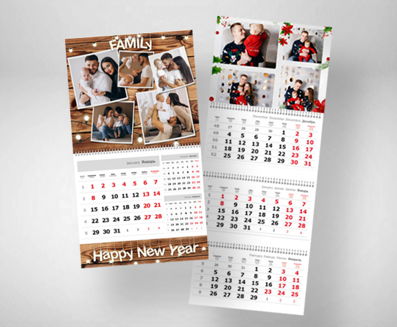 Календари квартальные (Бизнес)