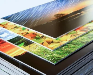 Печать фото с накатом на пластик